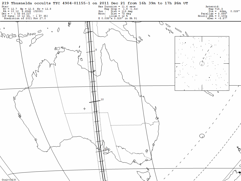 Thusnelda Update Map