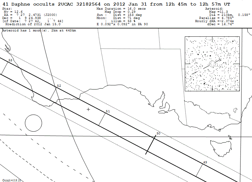 Daphne Update Map