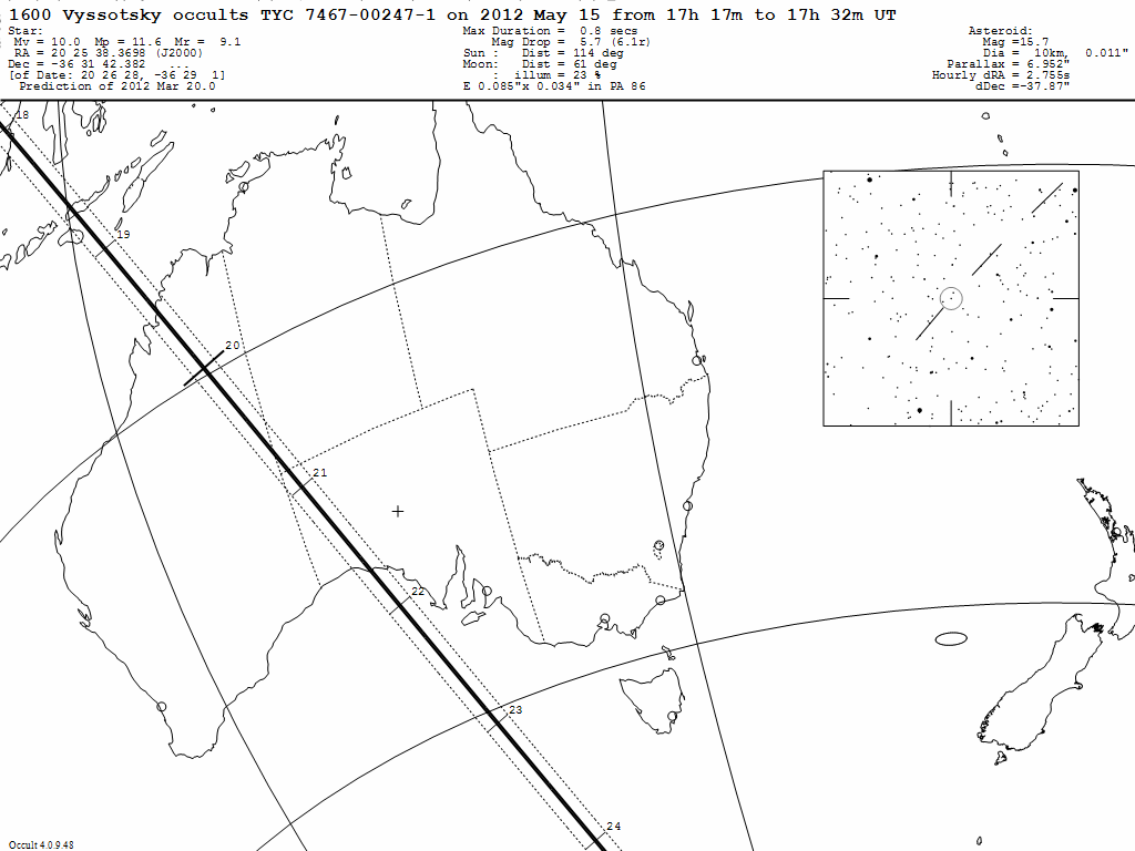 Vyssotsky Update Map