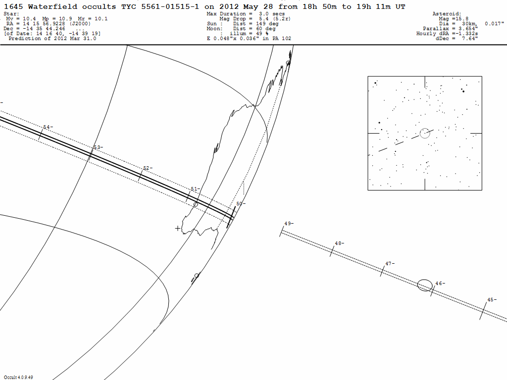 Waterfield Update Map