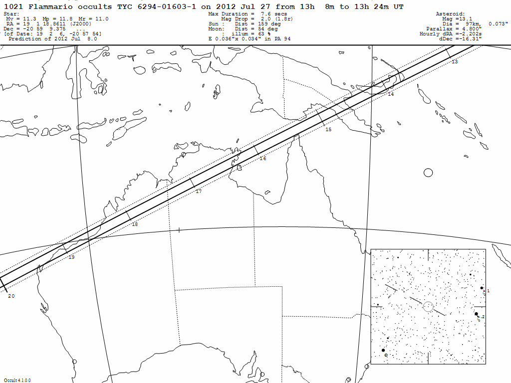 Flammario Update Map
