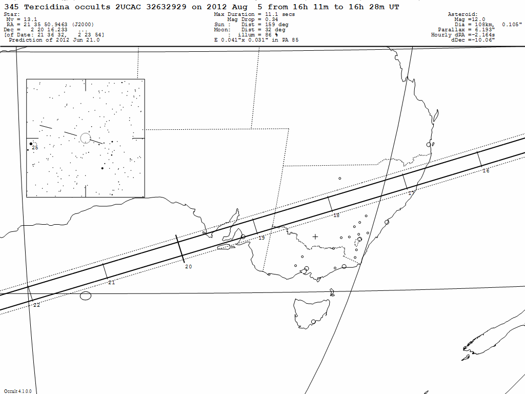 Tercidina Update Map