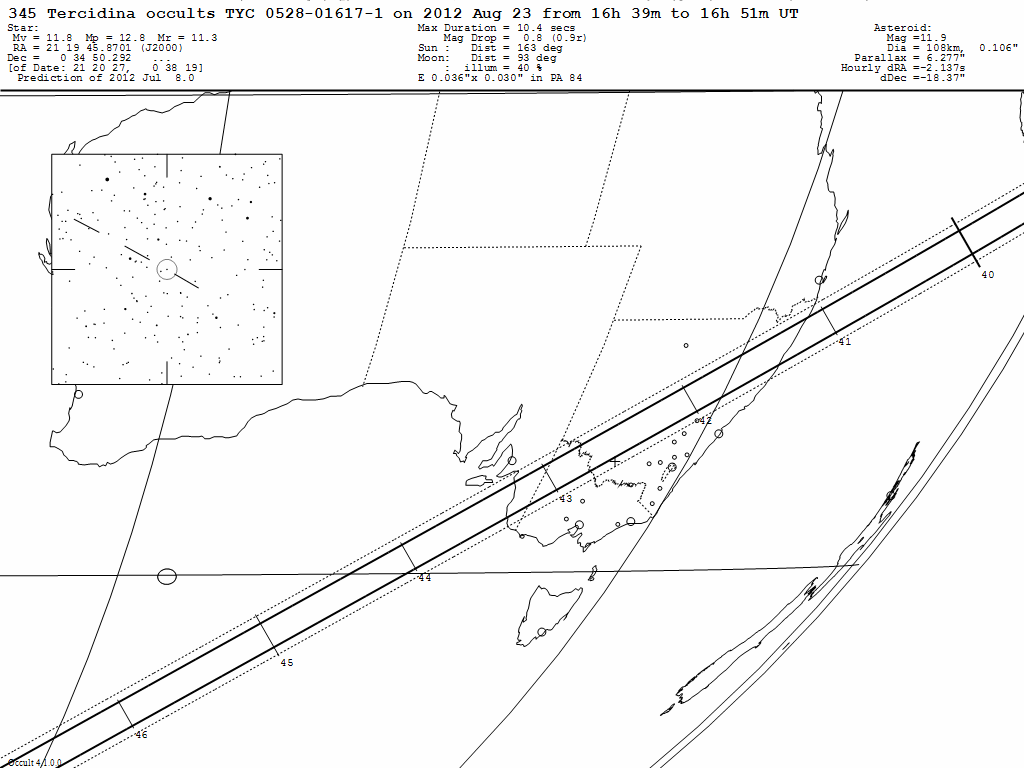 Tercidina Update Map