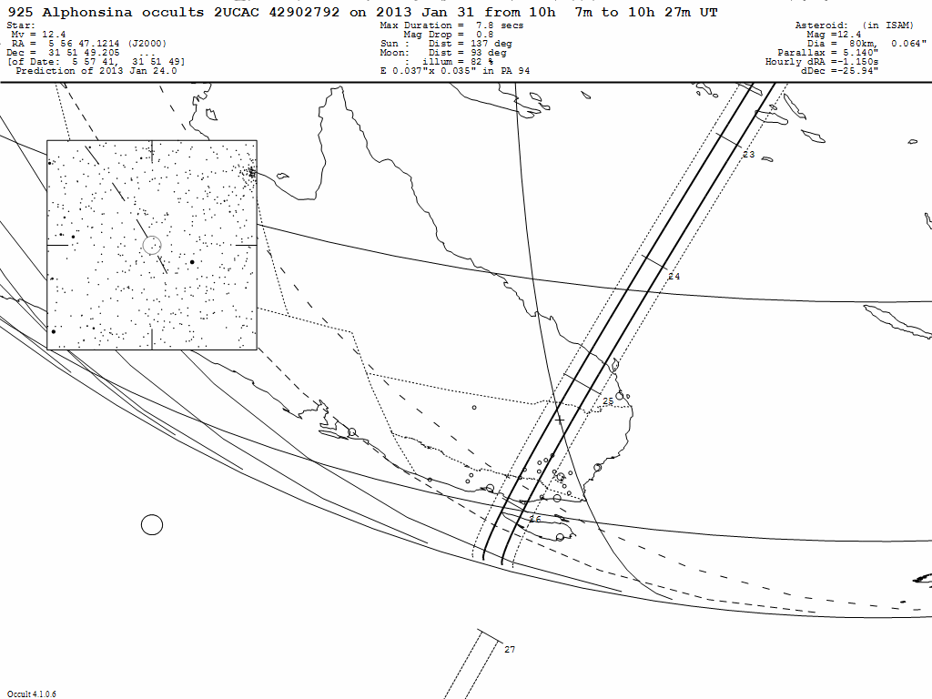 Alphonsina Update Map