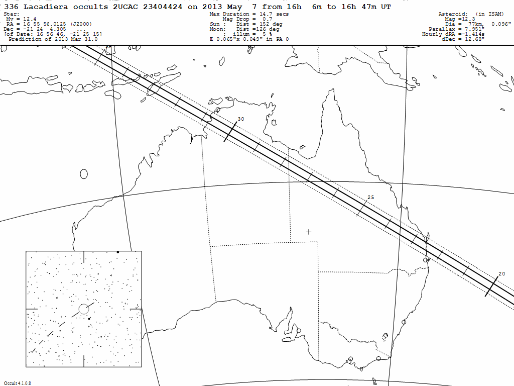 Lacadiera Update Map