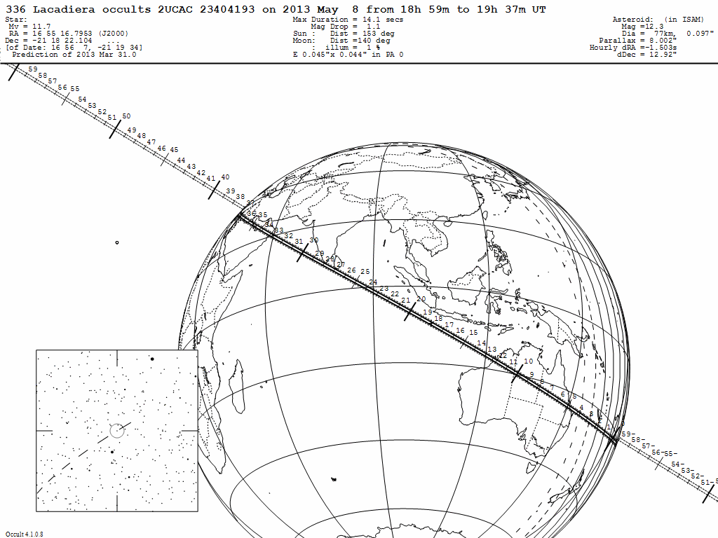 Lacadiera Update Map