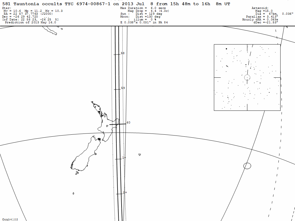 Tauntonia Update Map