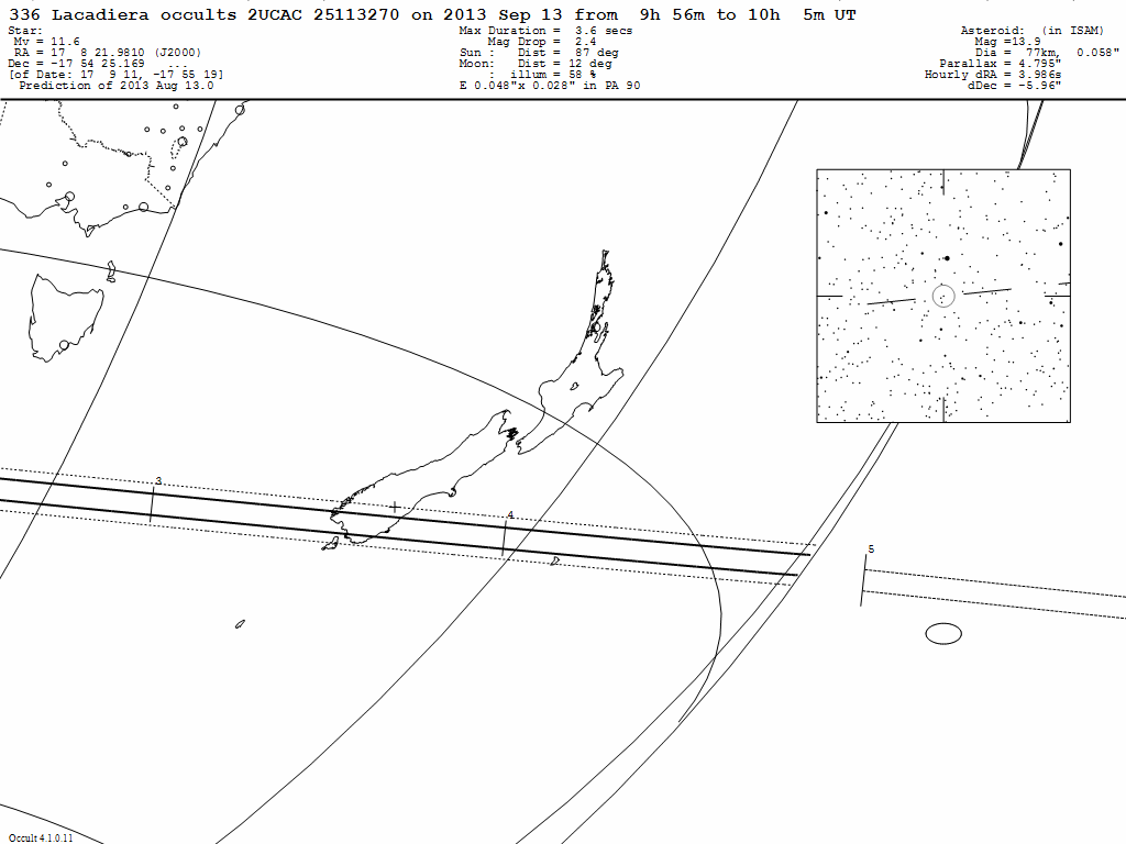 Lacadiera Update Map