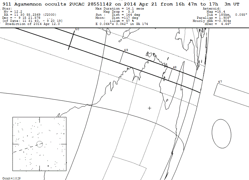 Agamemnon Update Map