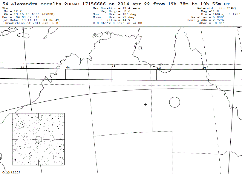 Alexandra Update Map