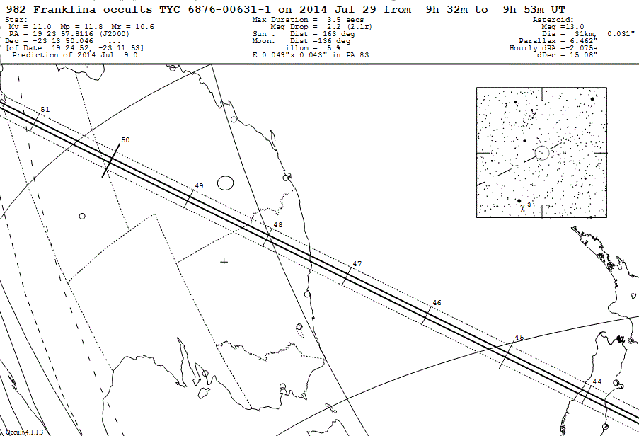 Franklina Update Map