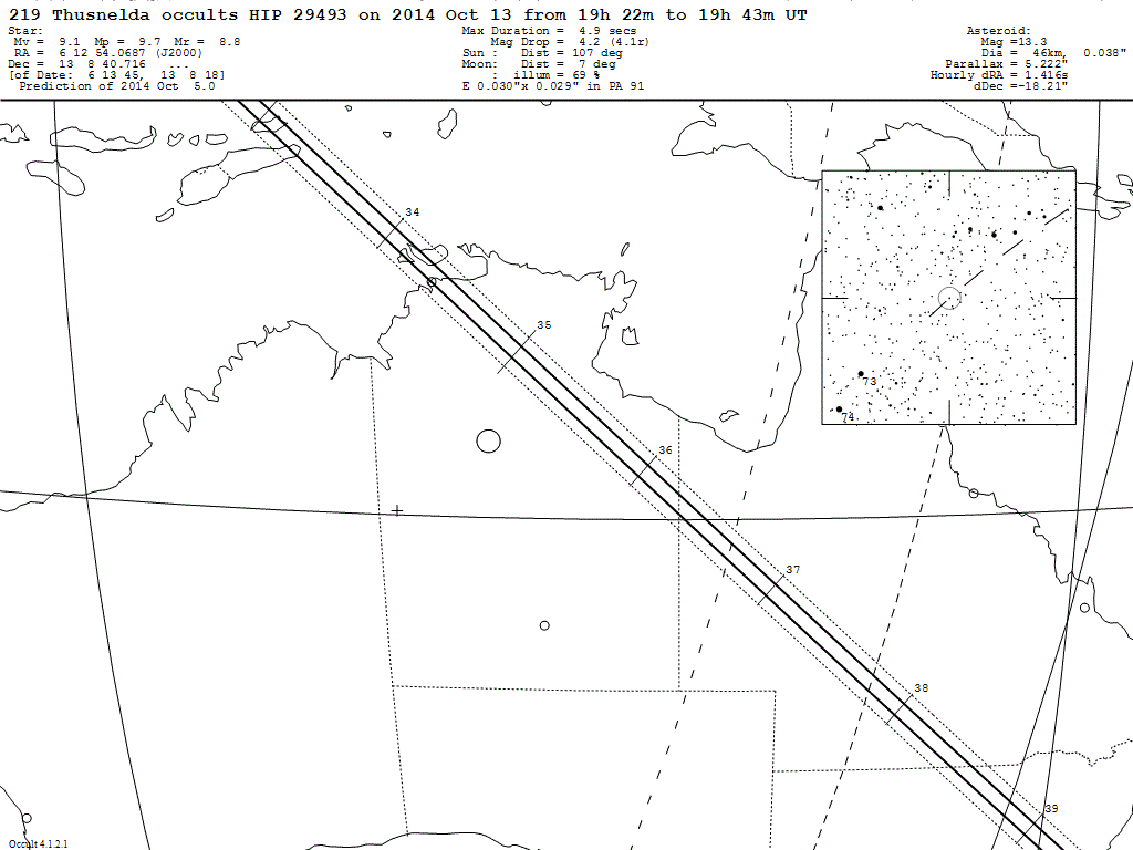 Thusnelda Update Map
