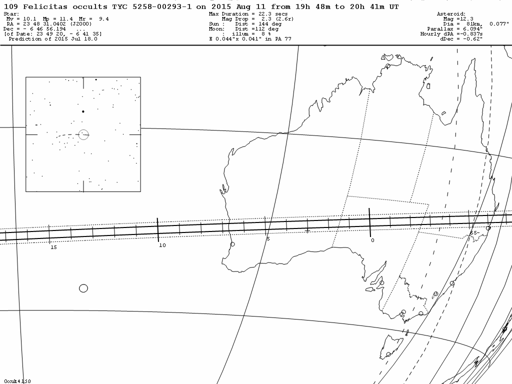 Felicitas Update Map