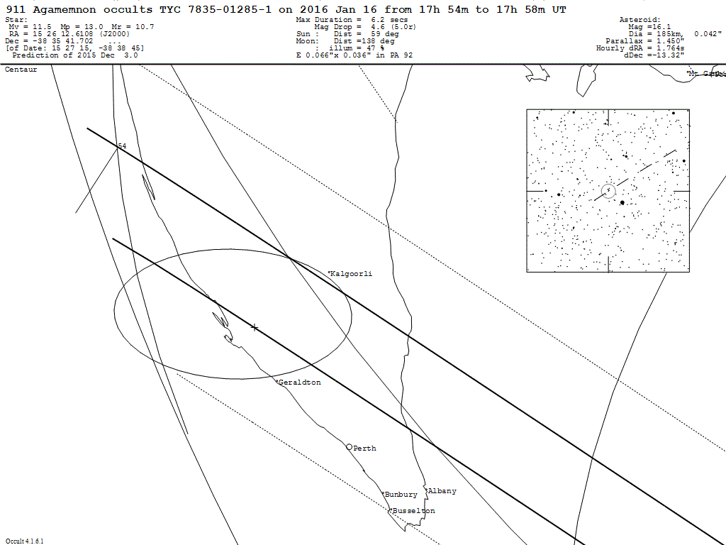 Agamemnon Update Map