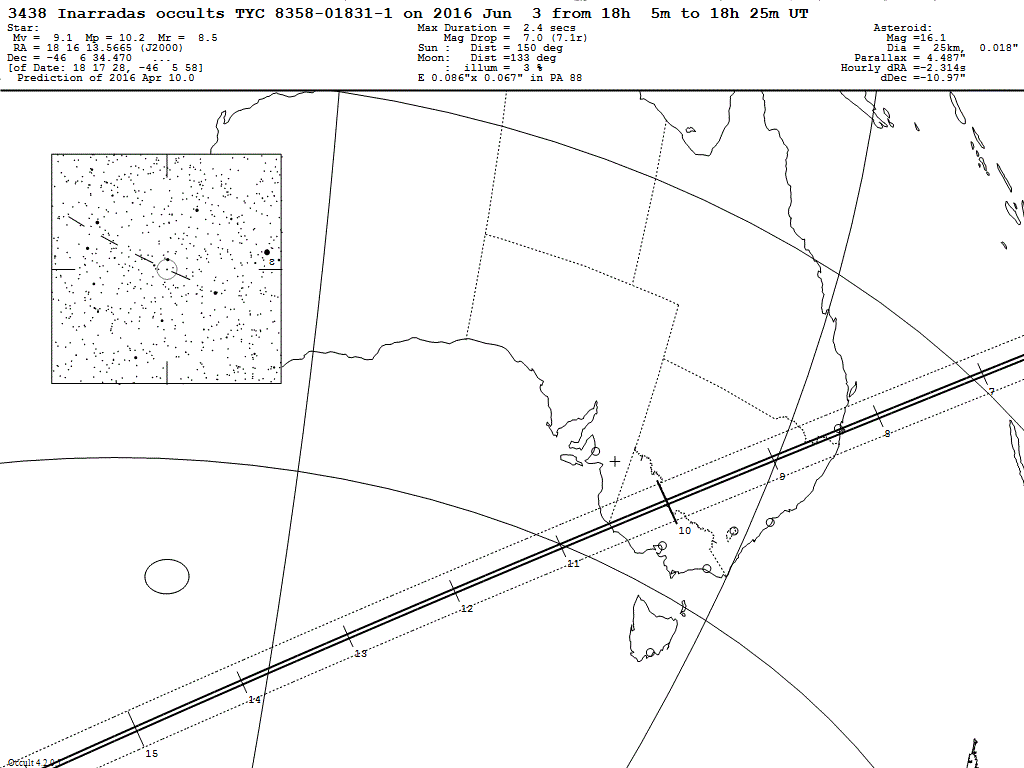 Inarradas Update Map