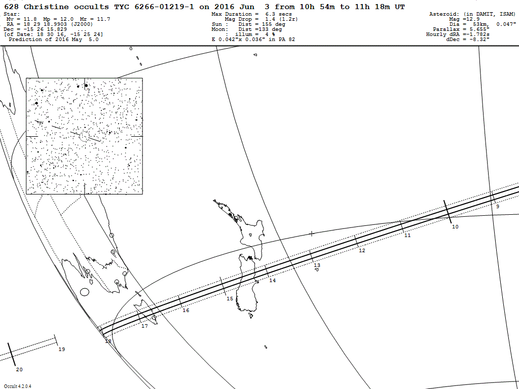 Christine Update Map