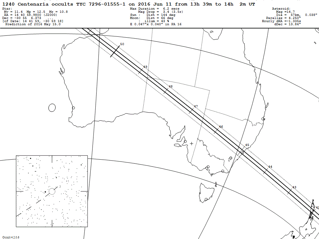 Centenaria Update Map