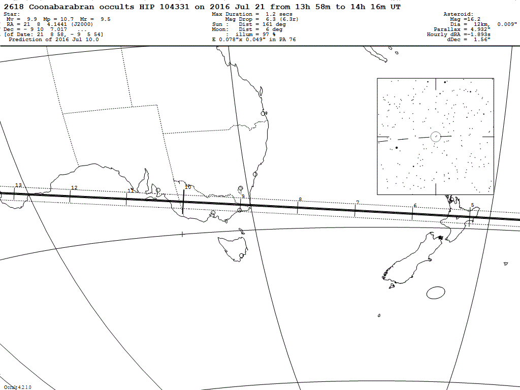 Coonabarabran Update Map