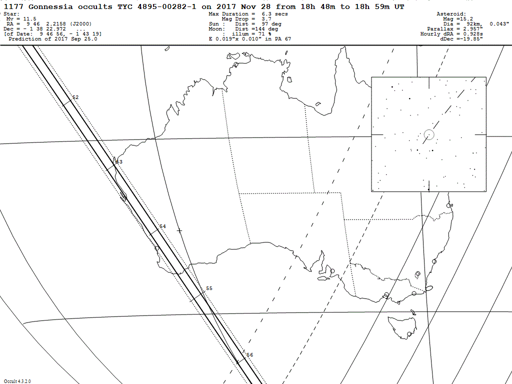 Gonnessia Update Map