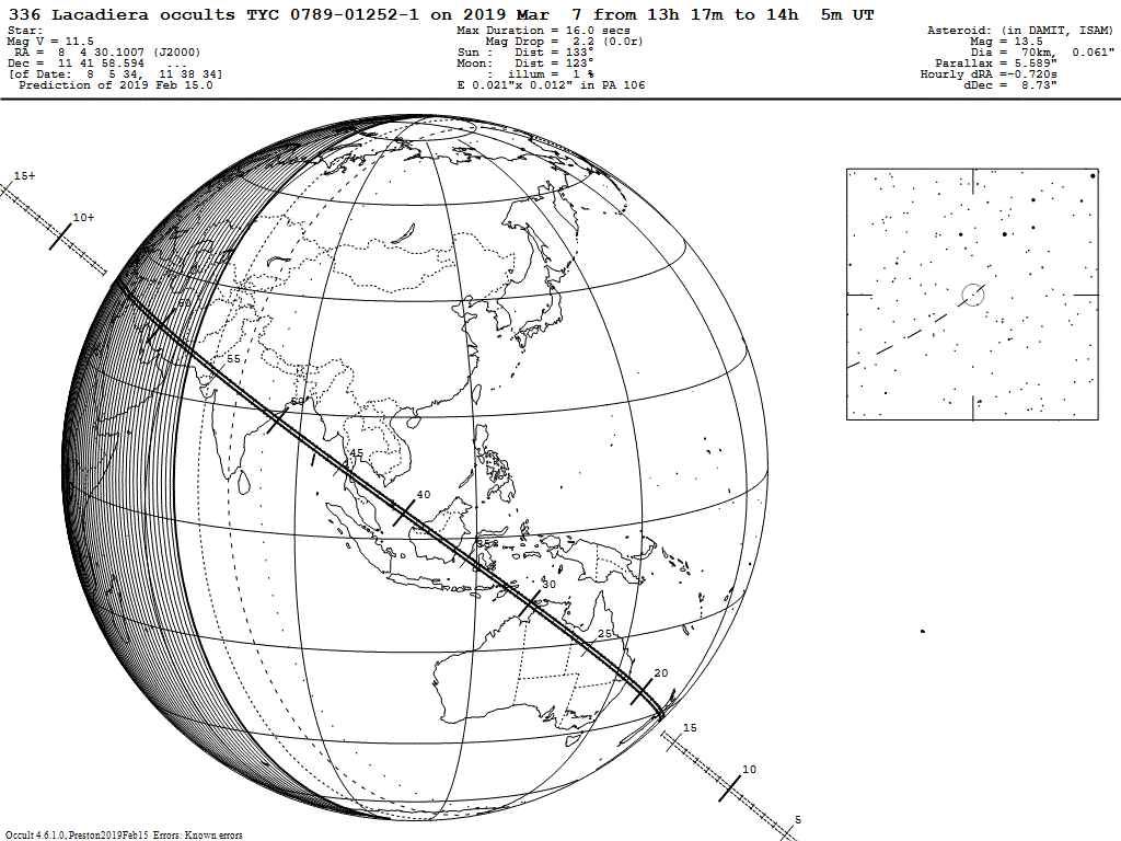 Lacadiera Update Map
