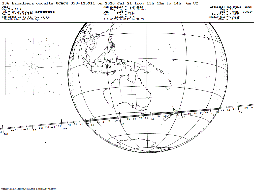 Lacadiera Update Map