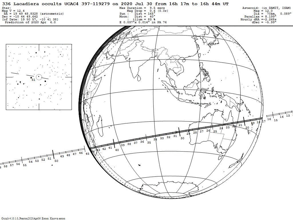 Lacadiera Update Map