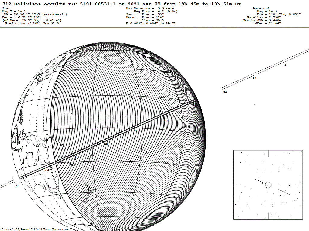 Boliviana Update Map