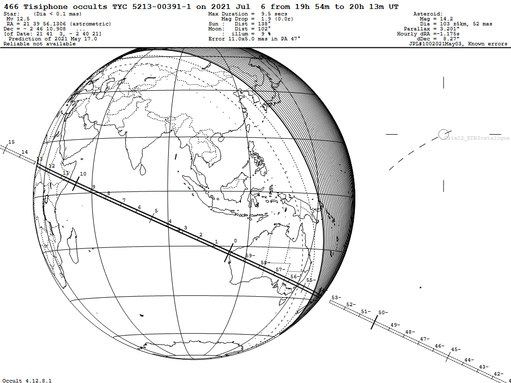 Tisiphone Update Map