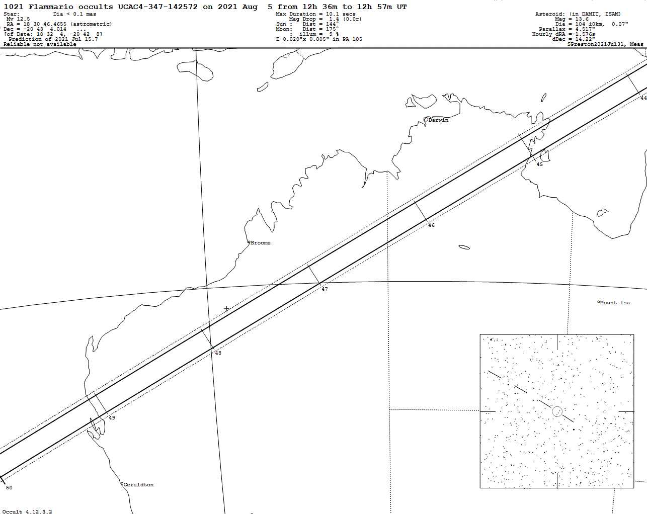 Flammario Update Map