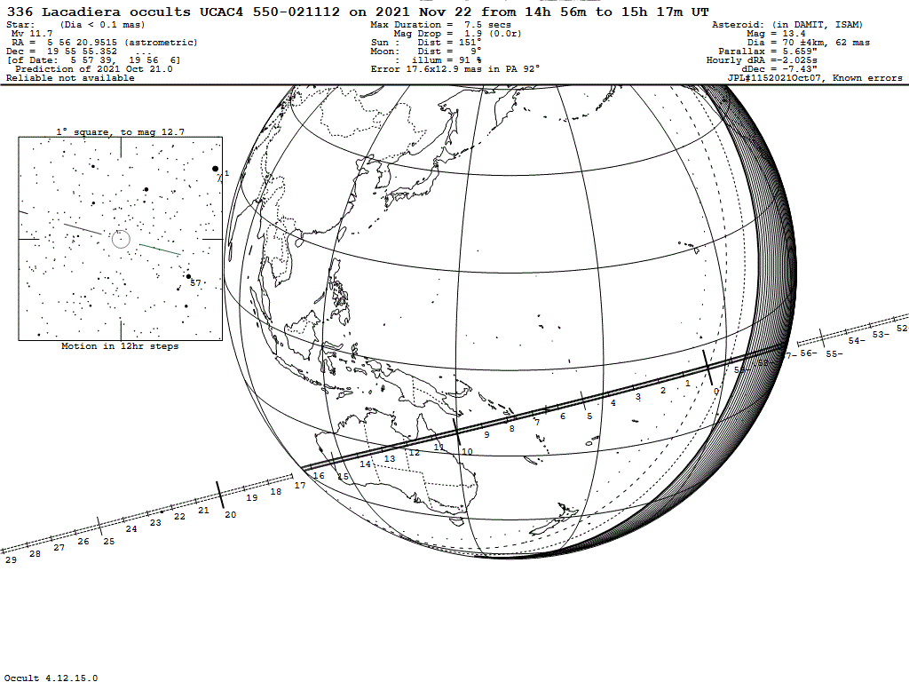 Lacadiera Update Map