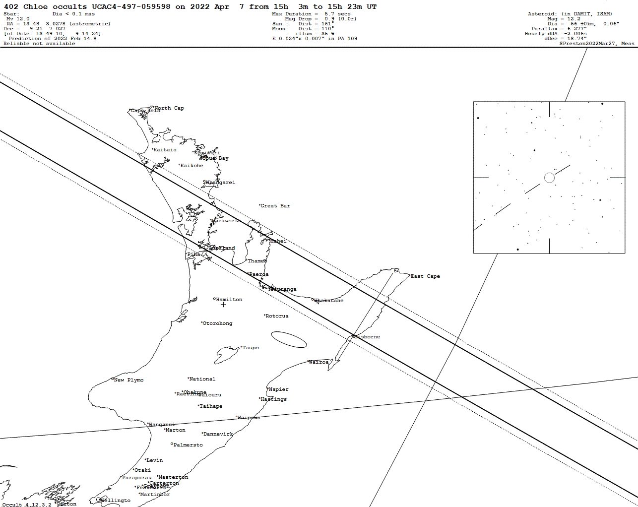 Chloe Update Map