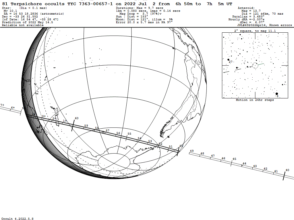 Terpsichore Update Map