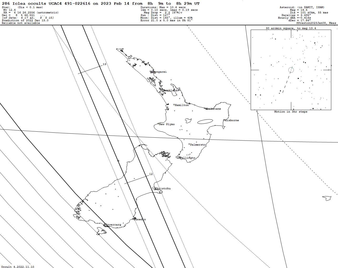 Iclea Update Map