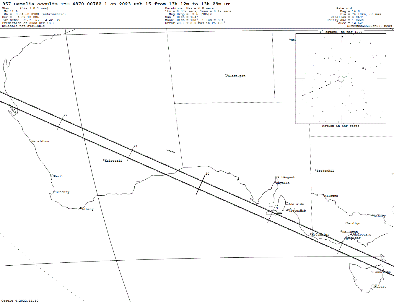 Camelia Update Map