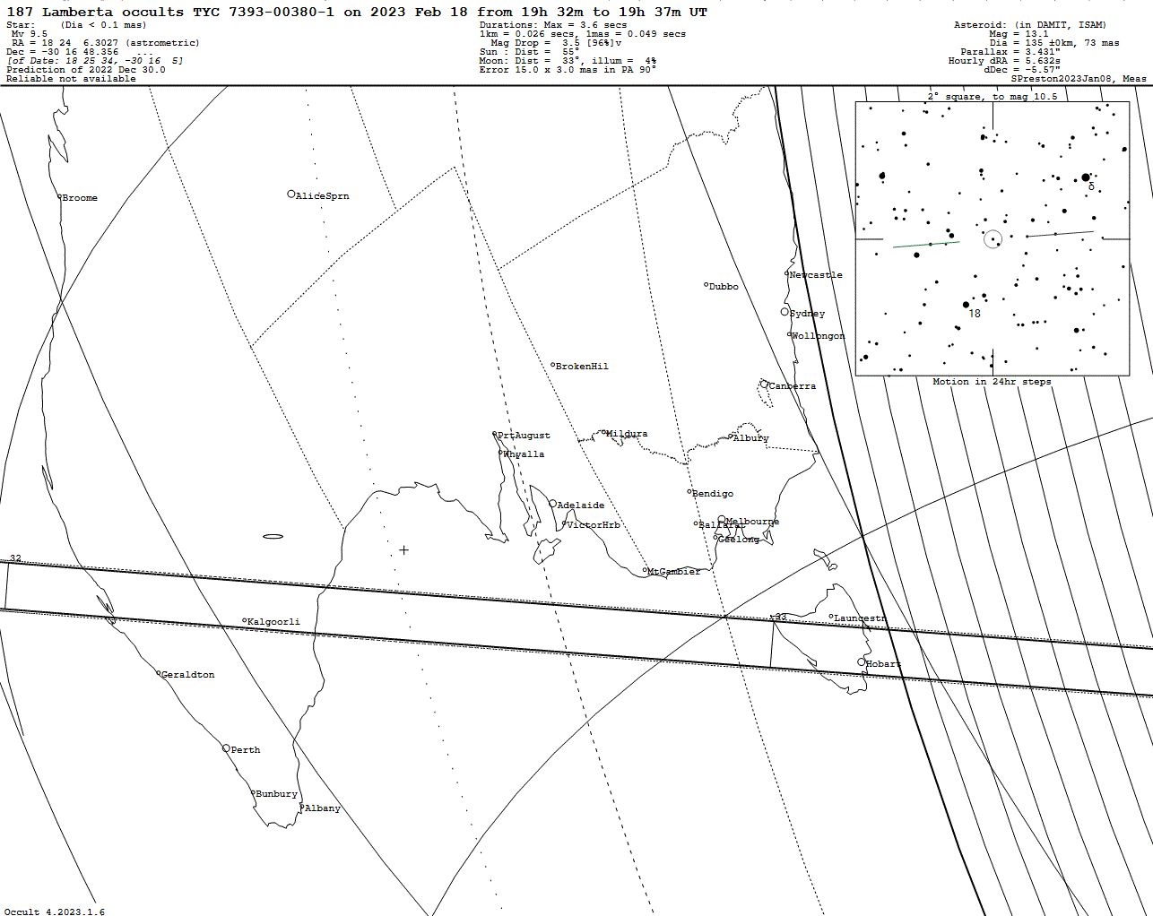 Lamberta Update Map