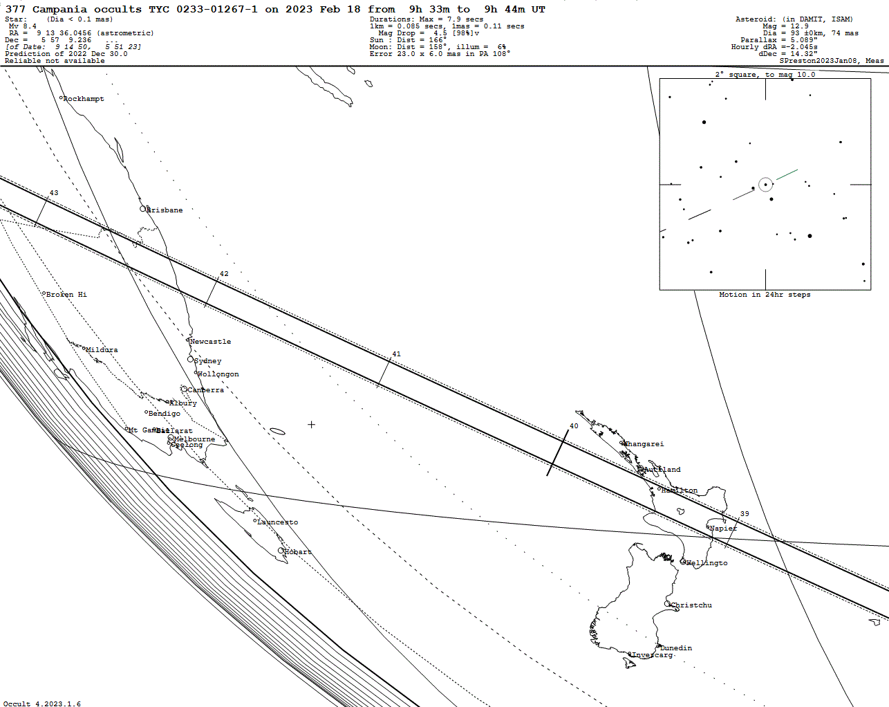 Campania Update Map