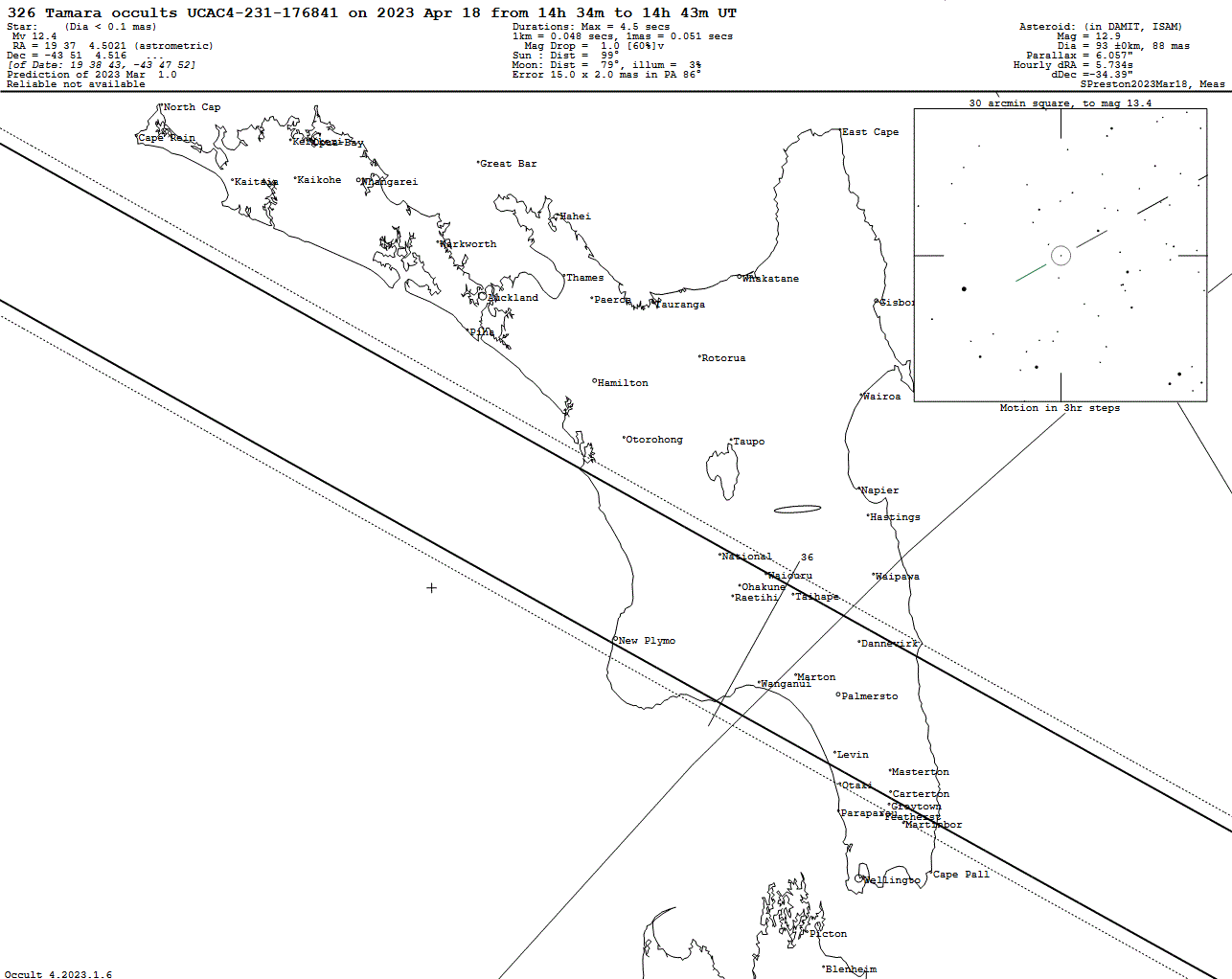 Tamara Update Map