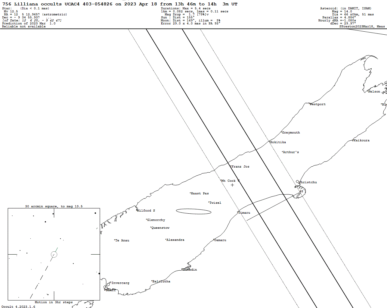 Lilliana Update Map