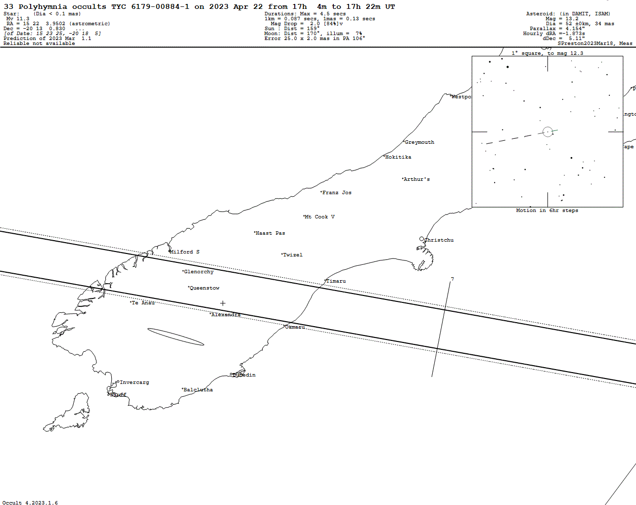 Polyhymnia Update Map