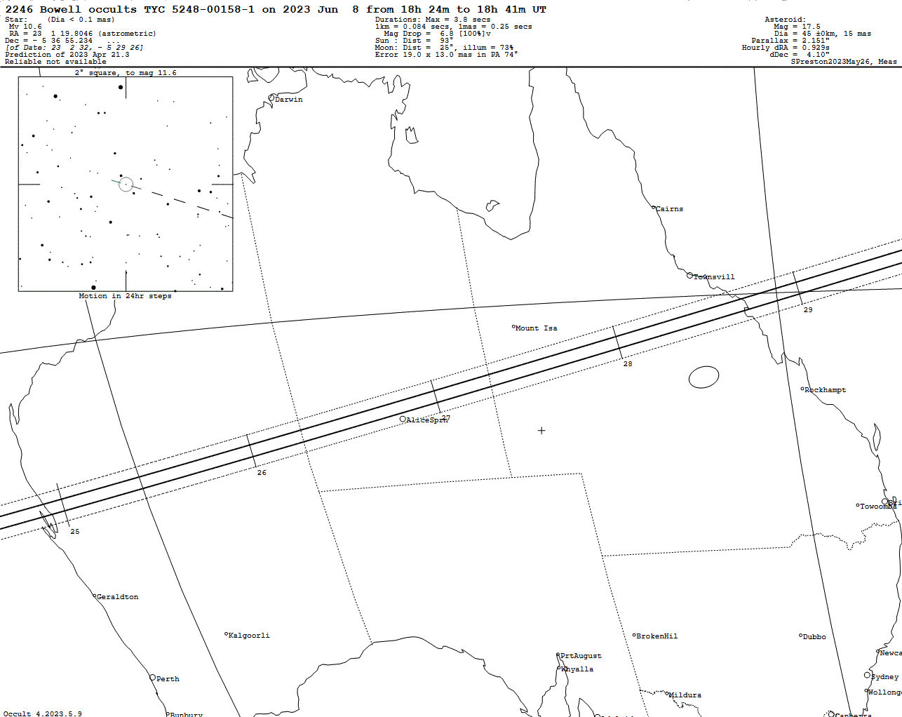 Bowell Update Map