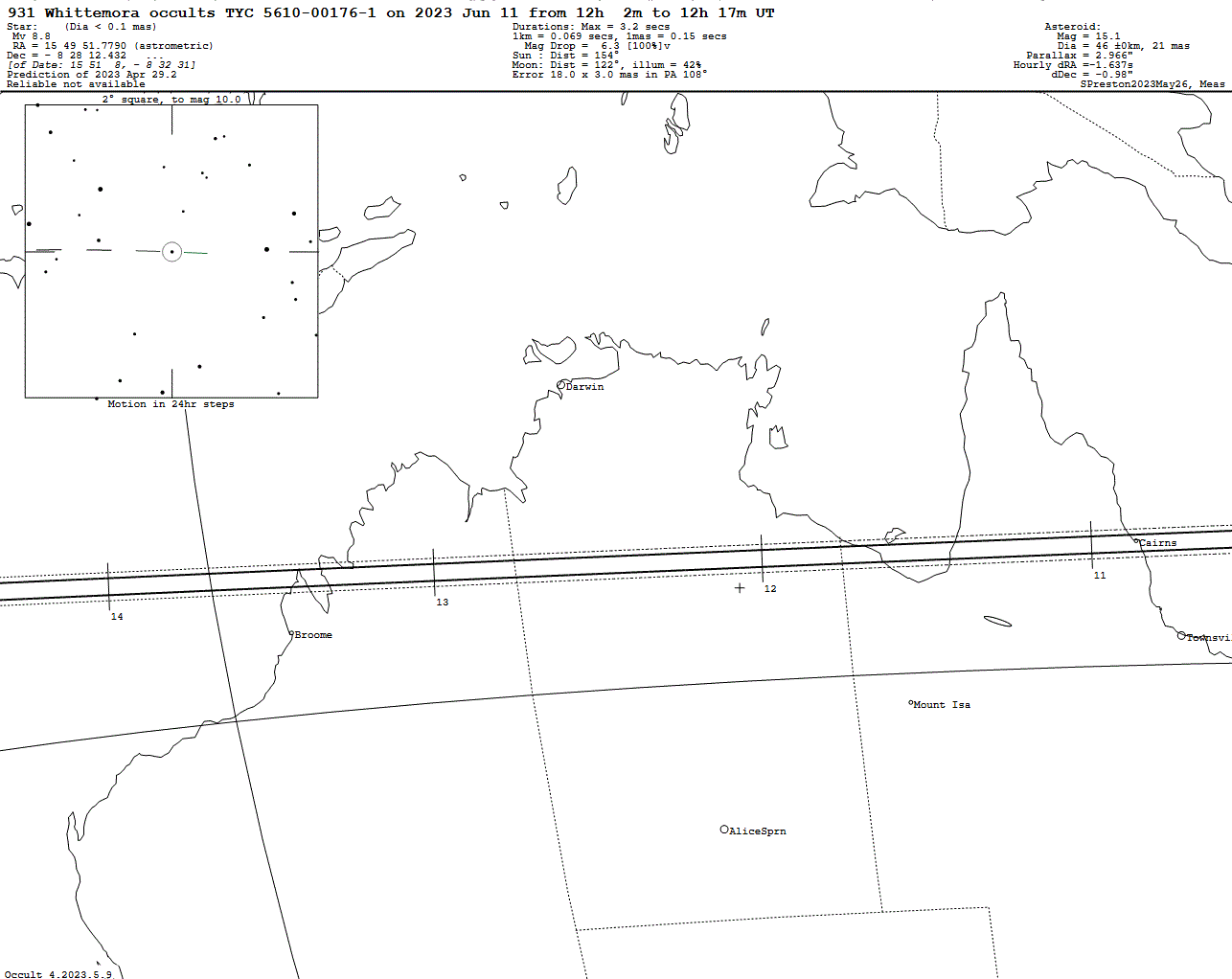 Whittemora Update Map