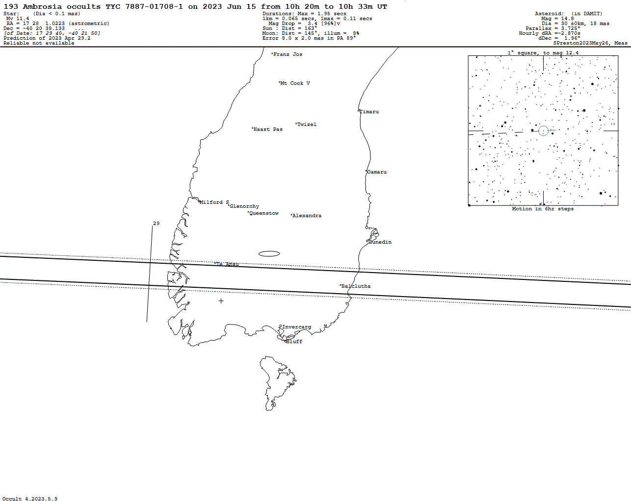 Ambrosia Update Map