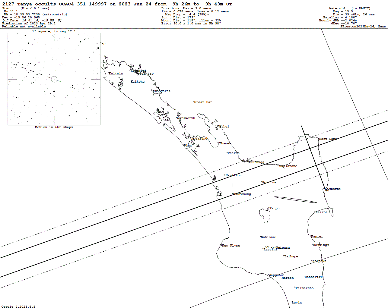 Tanya Update Map