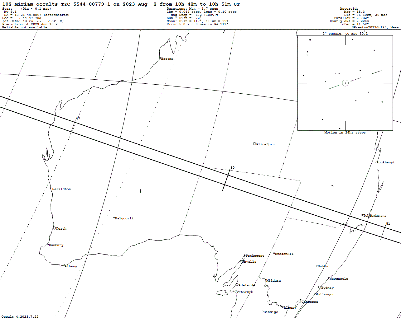 Miriam Update Map