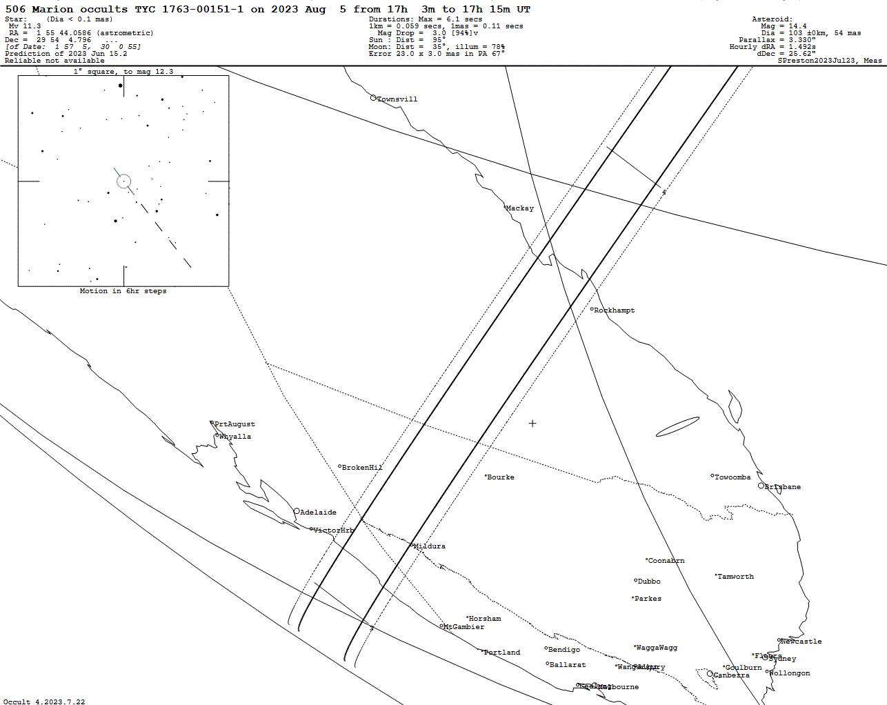 Marion Update Map