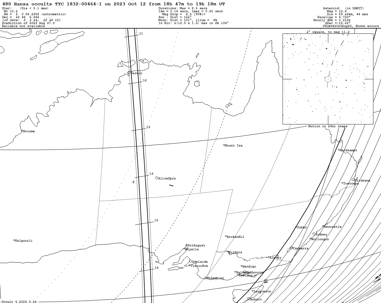 Hansa Update Map